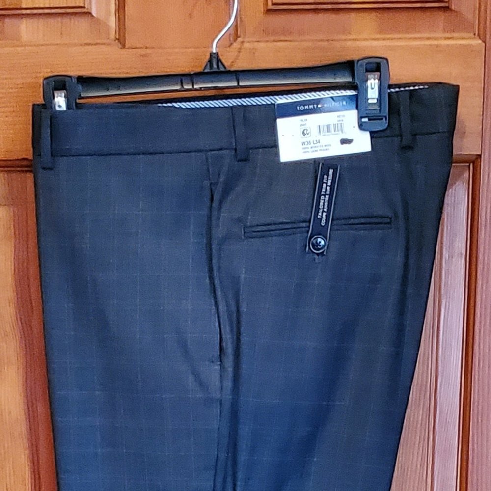 Tommy Hilfiger Tailored Trim Fit Suit Pants